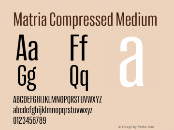 Matria Compressed Medium Version 1.001图片样张