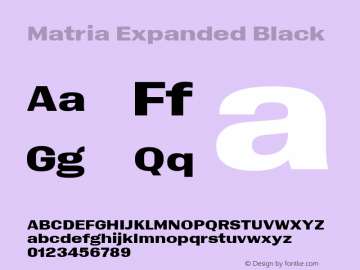 Matria Expanded Black Version 1.001图片样张