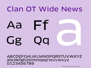 Clan OT Wide News Version 7.600, build 1030, FoPs, FL 5.04图片样张