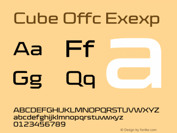 Cube Offc Exexp Version 7.504; 2012; Build 1021图片样张