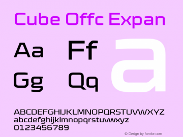 Cube Offc Expan Version 7.504; 2012; Build 1022图片样张