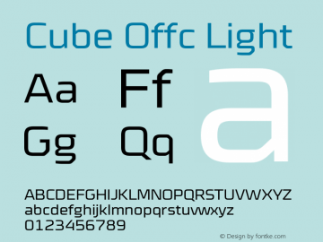 Cube Offc Light Version 7.504; 2012; Build 1021图片样张