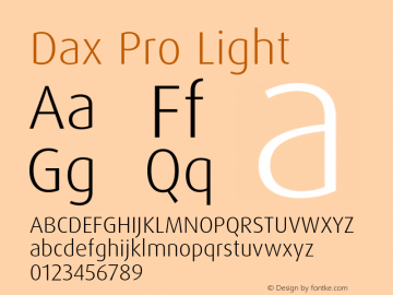 Dax Pro Light Version 7.504; 2005; Build 1025图片样张