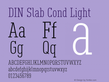 DIN Slab Cond Light Version 1.00图片样张