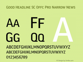 Good Head SC Offc Pro Narrow News Version 7.504; 2014; Build 1020图片样张