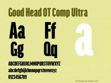 Good Head OT Comp Ultra Version 7.60图片样张