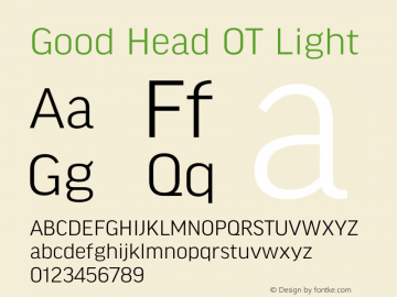 Good Head OT Light Version 7.60图片样张