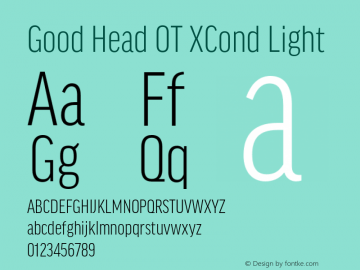 Good Head OT XCond Light Version 7.60图片样张