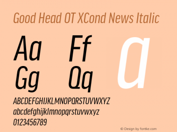 Good Head OT XCond News It Version 7.60图片样张