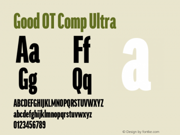 Good OT Comp Ultra Version 7.60图片样张
