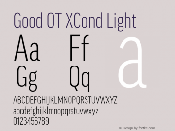 Good OT XCond Light Version 7.60图片样张