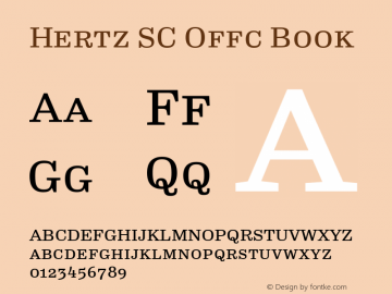 Hertz SC Offc Book Version 7.504; 2015; Build 1020图片样张