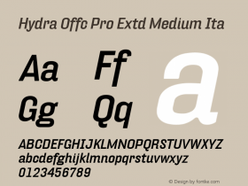 Hydra Offc Pro Extd Medium Ita Version 7.504; 2012; Build 1022图片样张