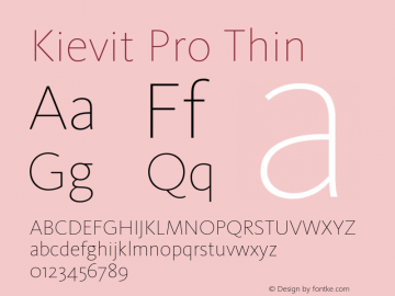 Kievit Pro Thin Version 7.700, build 1040, FoPs, FL 5.04图片样张