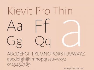 Kievit Pro Thin Version 7.600, build 1030, FoPs, FL 5.04图片样张