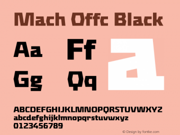 Mach Offc Black Version 7.504; 2009; Build 1003图片样张