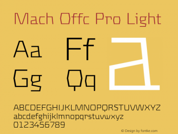 Mach Offc Pro Light Version 7.504; 2009; Build 1002图片样张