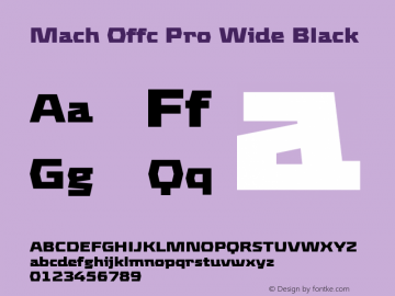 Mach Offc Pro Wide Black Version 7.504; 2009; Build 1003图片样张