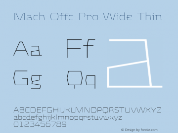 Mach Offc Pro Wide Thin Version 7.504; 2009; Build 1003图片样张