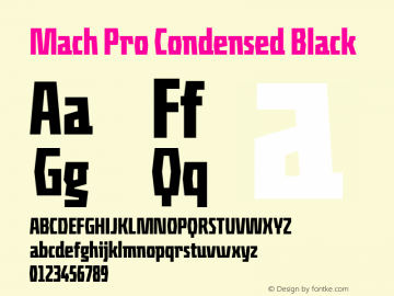 MachPro-CondBlack Version 7.504; 2009; Build 1004图片样张