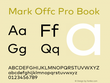 Mark Offc Pro Book Version 7.504; 2013; Build 1022图片样张