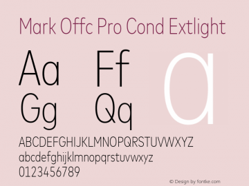 Mark Offc Pro Cond Extlight Version 7.504; 2015; Build 1021图片样张