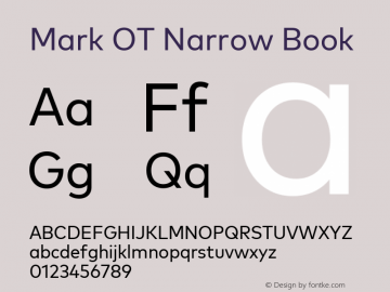 Mark OT Narrow Book Version 7.60图片样张