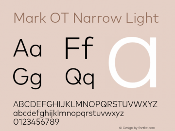 Mark OT Narrow Light Version 7.60图片样张