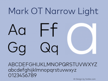 Mark OT Narrow Light Version 7.60图片样张