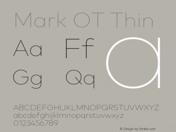 Mark OT Thin Version 7.60图片样张