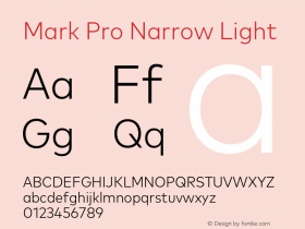 Mark Pro Narrow Light Version 7.60图片样张