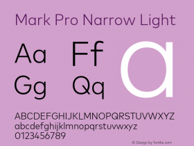 Mark Pro Narrow Light Version 7.60图片样张