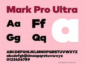 Mark Pro Ultra Version 7.60图片样张