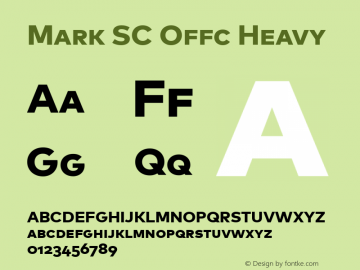 Mark SC Offc Heavy Version 7.504; 2013; Build 1022图片样张