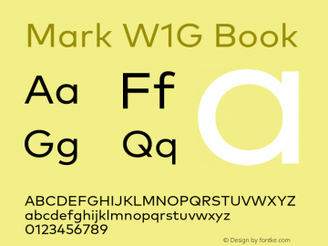 Mark W1G Book Version 1.00, build 8, g2.6.4 b1272, s3图片样张