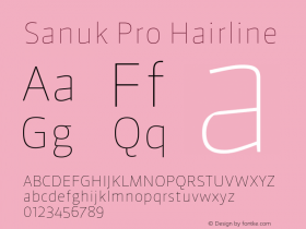Sanuk Pro Hairline Version 7.504; 2016; Build 1022图片样张