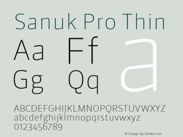 Sanuk Pro Thin Version 7.504; 2016; Build 1022图片样张