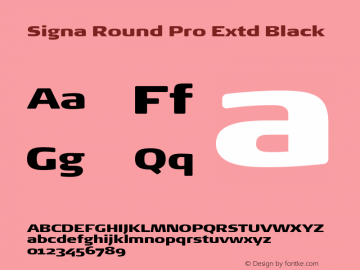 Signa Round Pro Extd Black Version 7.504; 2017; Build 1023图片样张