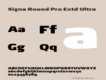 Signa Round Pro Extd Ultra Version 7.504; 2017; Build 1023图片样张