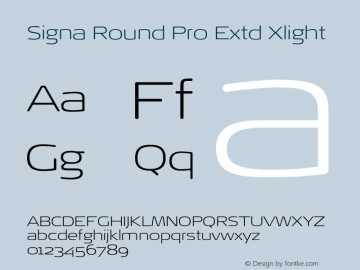 Signa Round Pro Extd Xlight Version 7.504; 2017; Build 1028图片样张