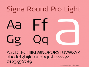Signa Round Pro Light Version 7.504; 2017; Build 1023图片样张