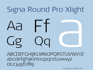 Signa Round Pro Xlight Version 7.504; 2017; Build 1029图片样张