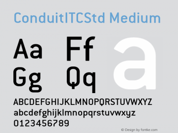 ConduitITCStd-Medium Version 1.10图片样张