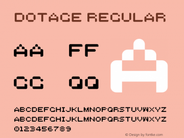 Dotage Version 1.000 2005 initial release图片样张