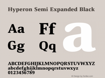 Hyperon Semi Expanded Black Version 1.000图片样张