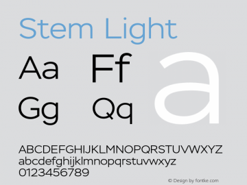 Stem Light Version 1.001图片样张