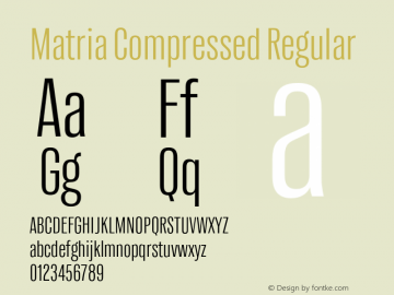 Matria Compressed Regular Version 1.001图片样张