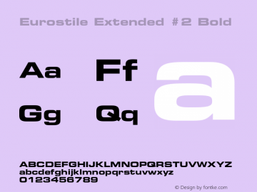 eurostile bold font download free