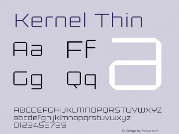 Kernel Thin Version 1.000图片样张