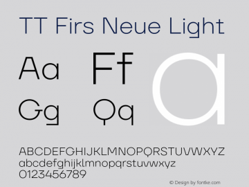 TT Firs Neue Light Version 2.000.26062023图片样张